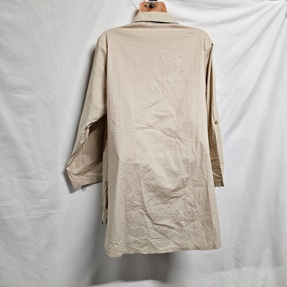 Acqua & Limone Lagenlook Layered Asymmetric Top Tunic Blouse Shirt One Size - Picture 8 of 11